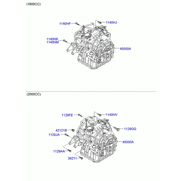 TRANSAXLE ASSY - AUTOMATIC