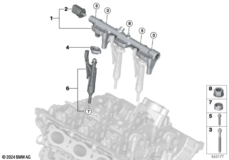 Топл.маг.выс.давления/форсунка