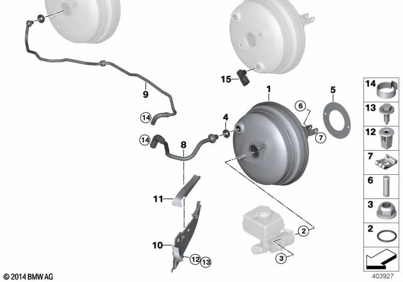 Вакуумный усилитель тормозов