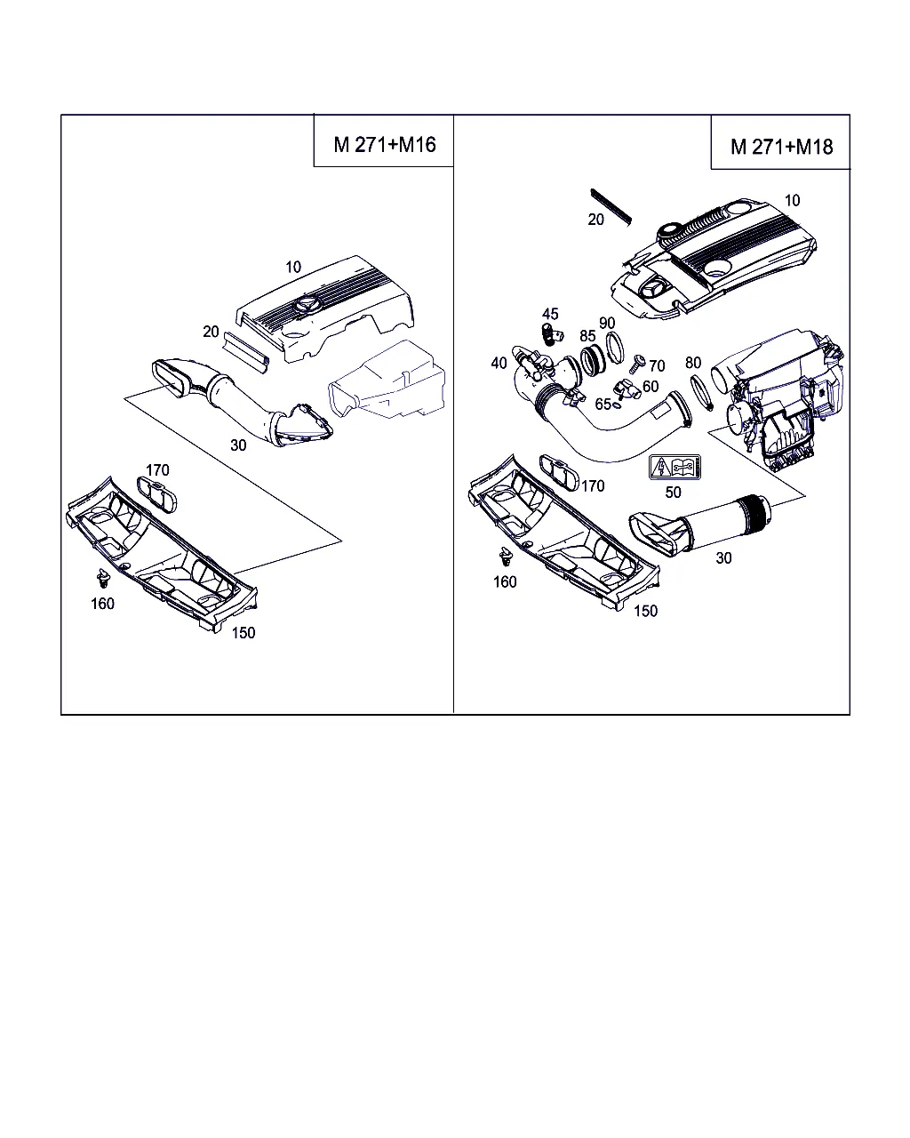 ВОЗДУХОЗАБОРНИК БЕНЗИНОВЫХ А/М