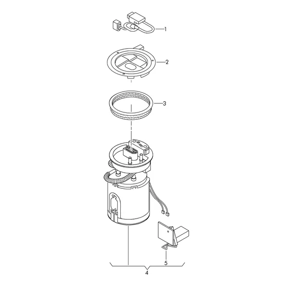 Модуль подачи топлива и датчик уровня топлива