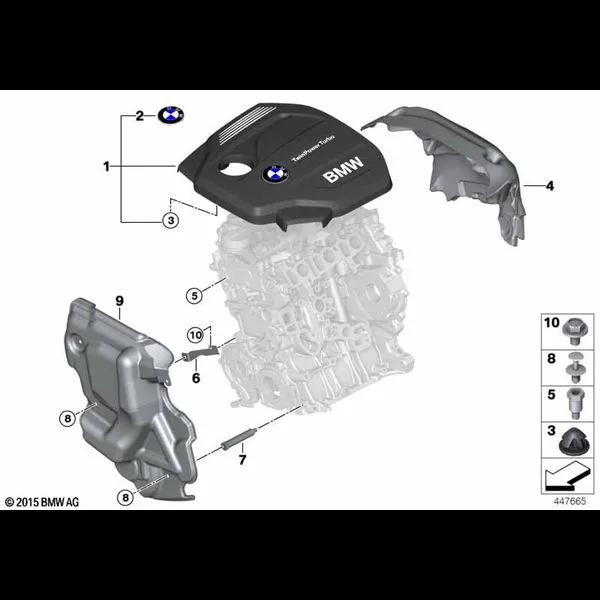 Звукоизоляционный кожух двигателя