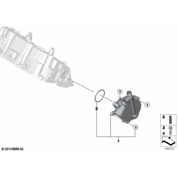 Вакуумный насос с трубопроводом