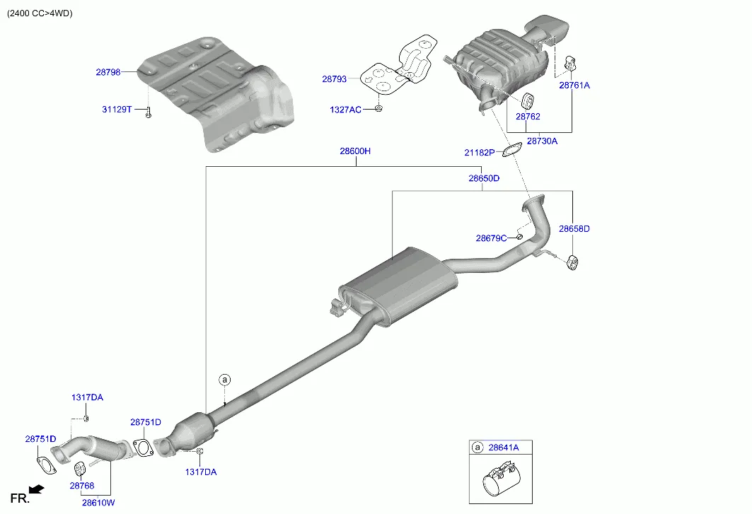 MUFFLER & EXHAUST PIPE