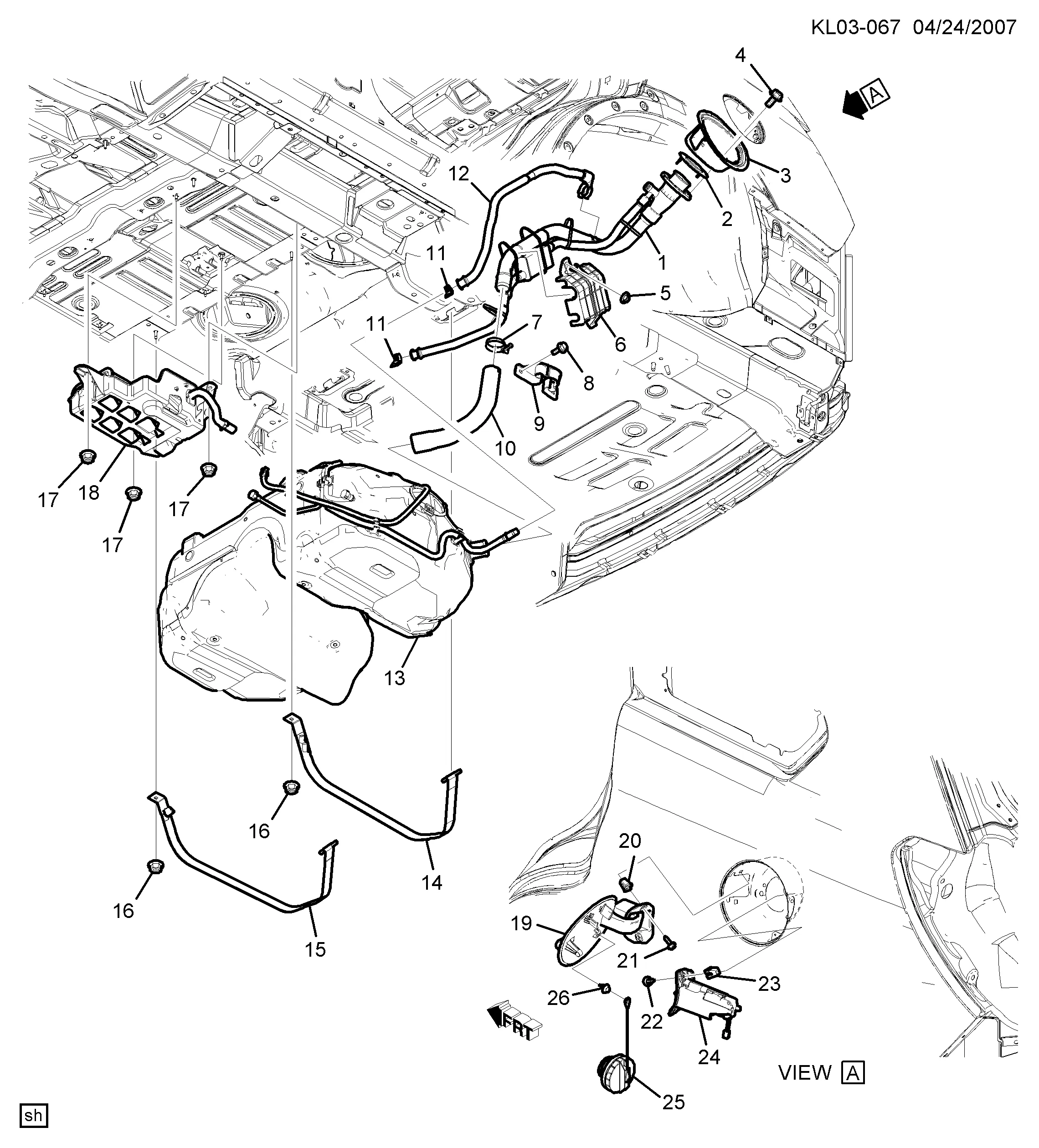 МОНТАЖ ТОПЛИВНОГО БАКА БЕНЗИН