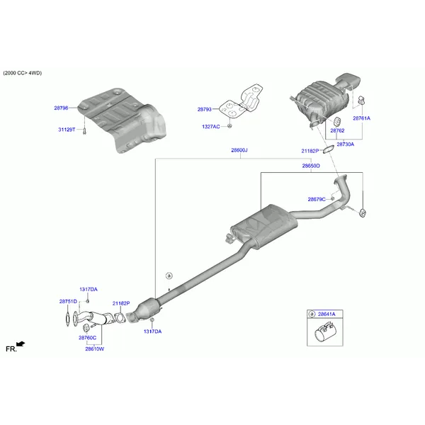 MUFFLER & EXHAUST PIPE