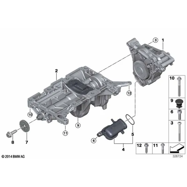 Смазочная система/масляный насос