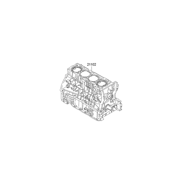 SHORT ENGINE ASSY