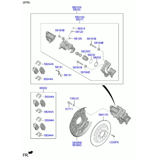 тормозной механизм заднего колеса
