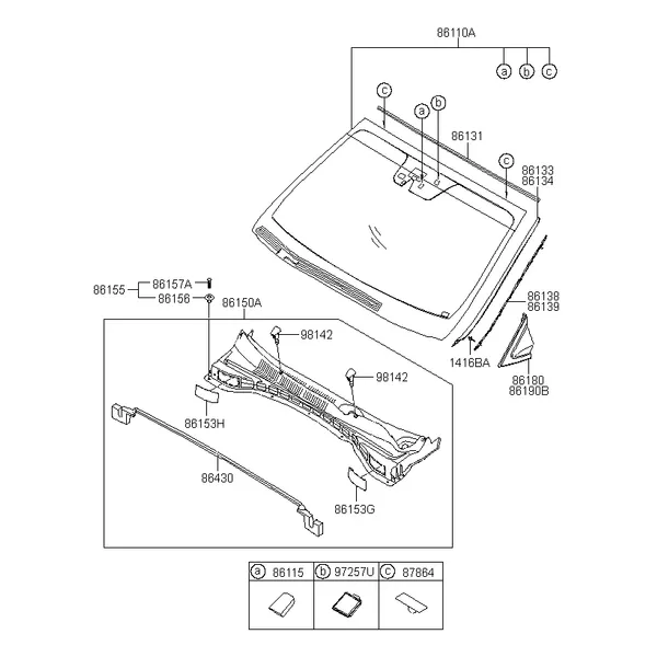 ветровое стекло
