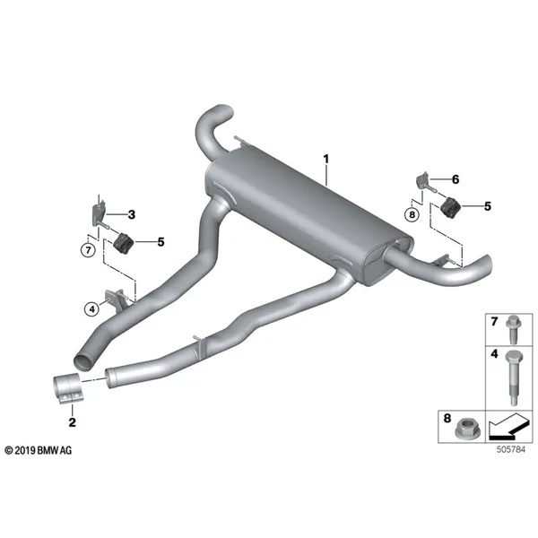 Система выпуска ОГ Зд