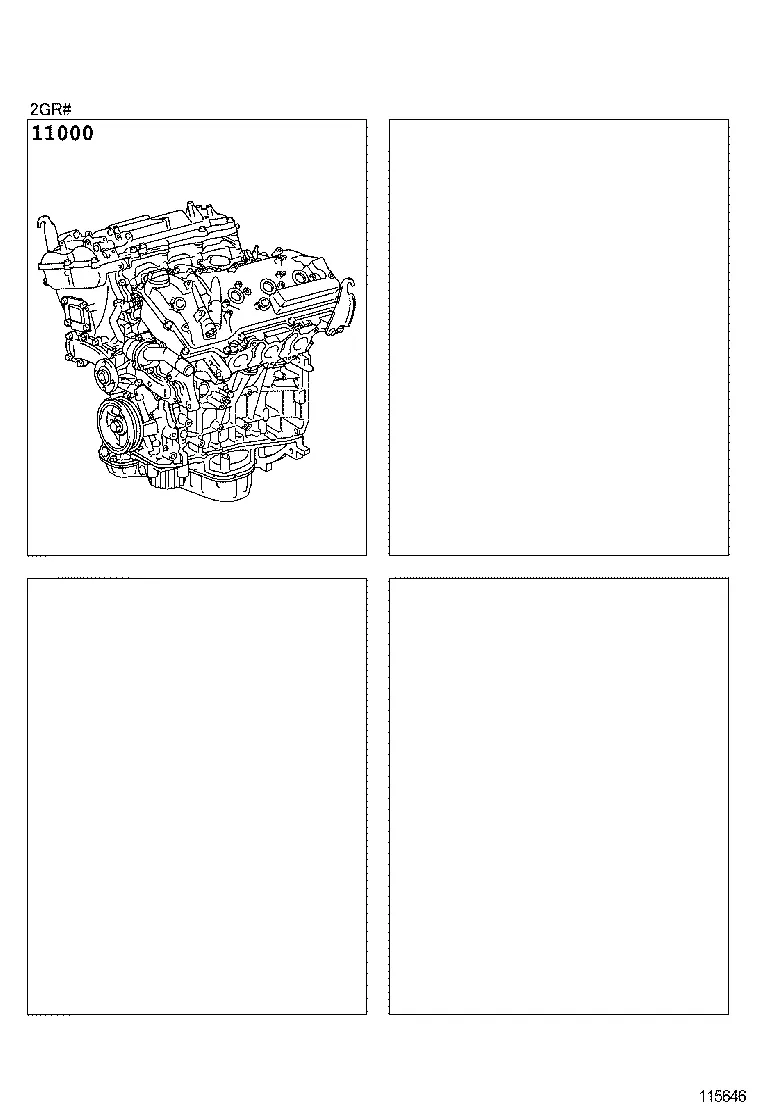 PARTIAL ENGINE ASSEMBLY