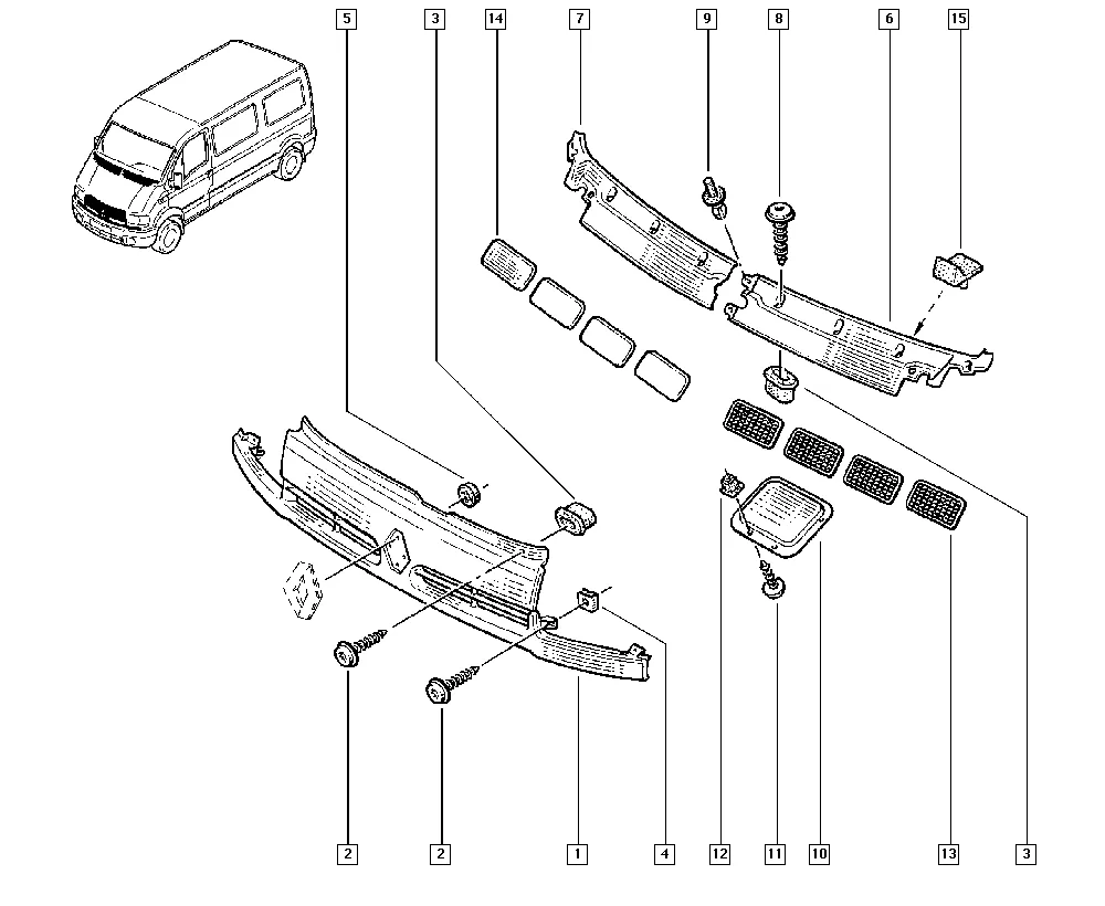 Решетка радиатора