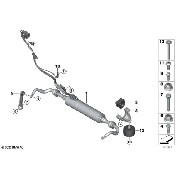 Задний активный стабилизатор Dynamic Drive