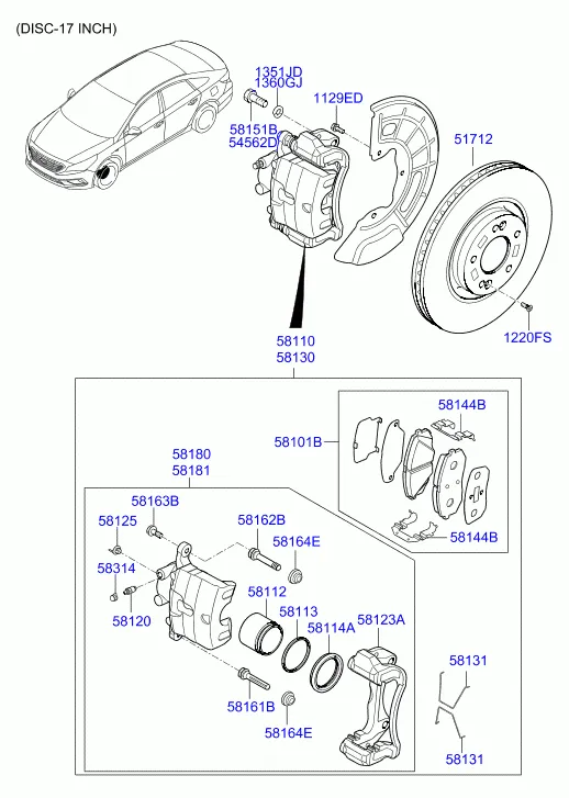 передний мост