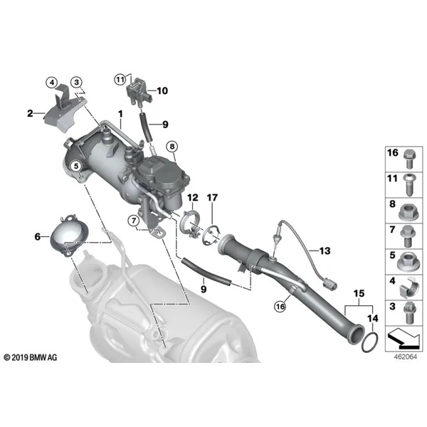 Система нейтрализации ОГ, охлаждение
