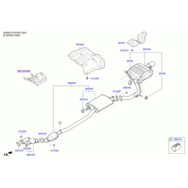 MUFFLER & EXHAUST PIPE
