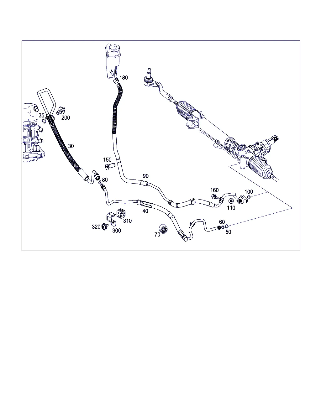 КОМПЛЕКТ ТРУБОК ДЛЯ А/М С БЕНЗ. ДВИГ.
