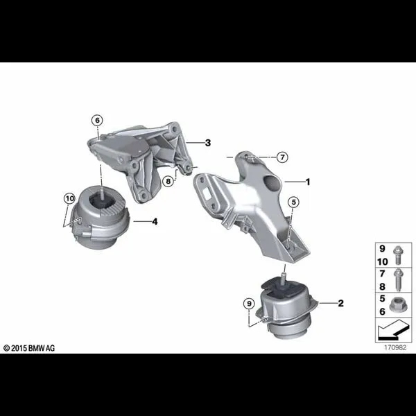 Подвеска двигателя