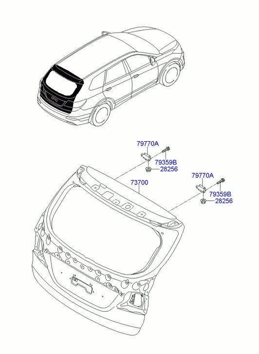 дверь багажника