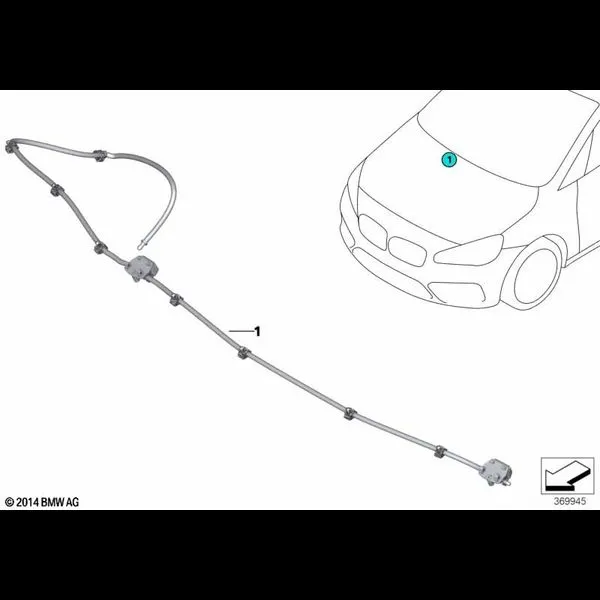 Детали стеклоомывателя