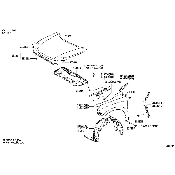HOOD & FRONT FENDER