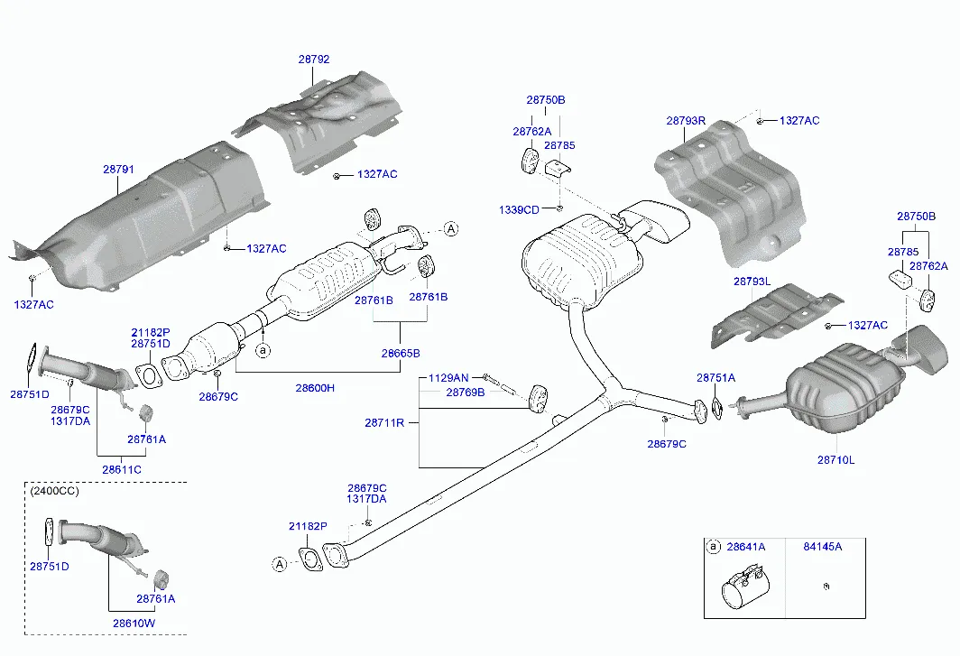 MUFFLER & EXHAUST PIPE