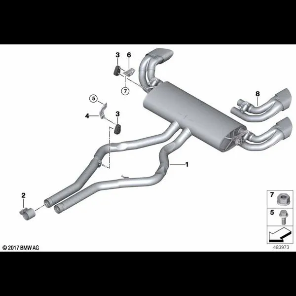 Система выпуска ОГ Зд