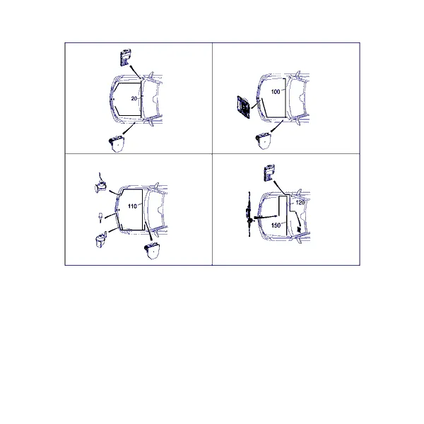 ЖГУТ ЭЛ.ПРОВОДКИ ДВИГАТЕЛЯ НА КУЗОВЕ