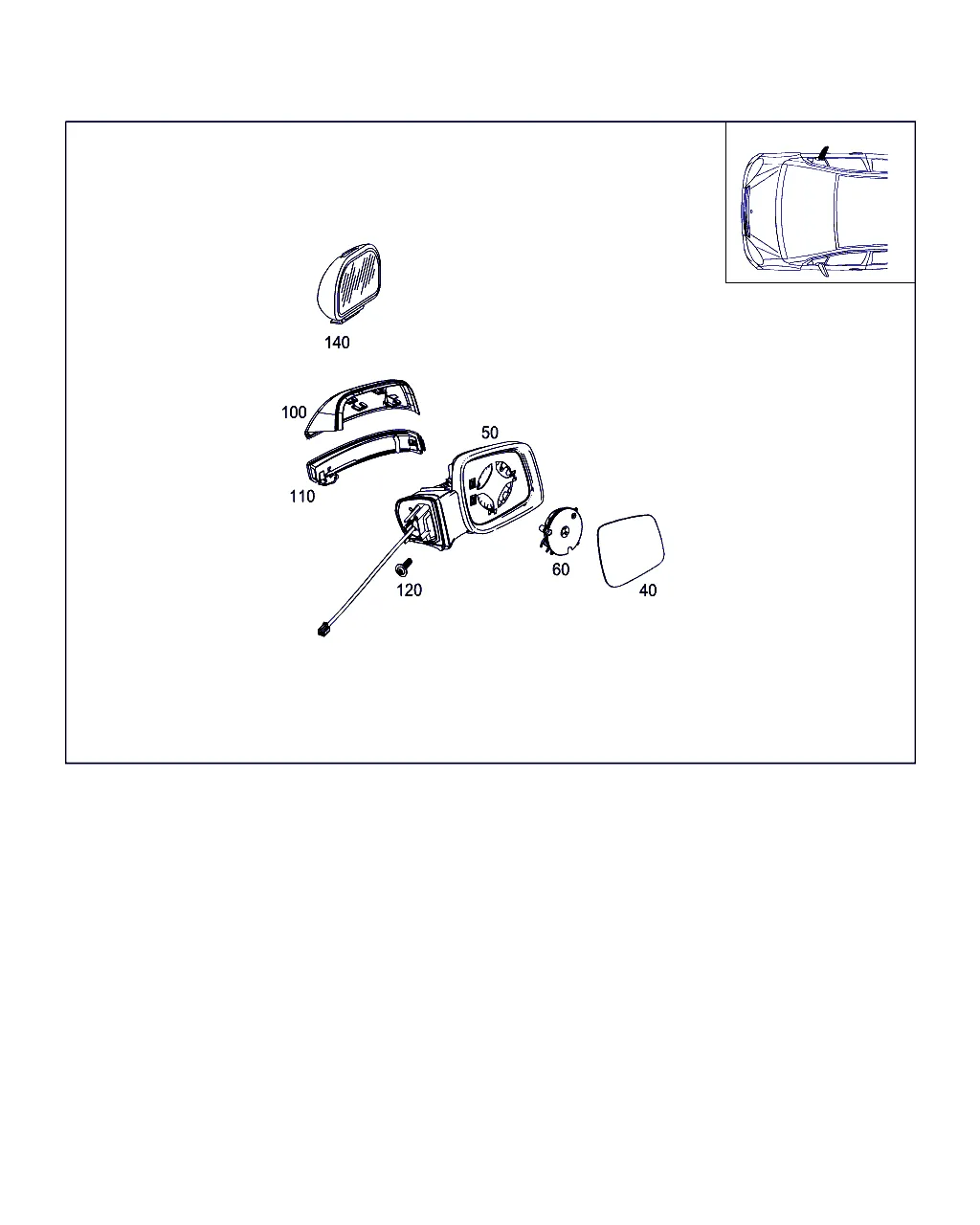 НАРУЖНОЕ ЗЕРКАЛО ПРАВОЕ