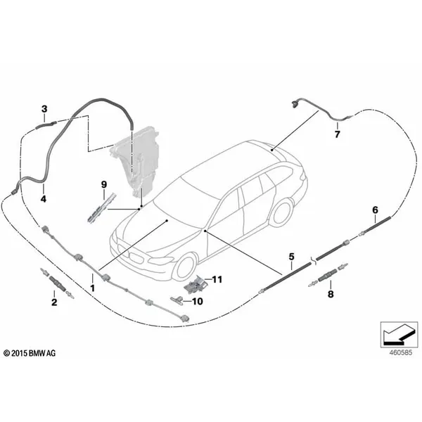 Детали стеклоомывателя