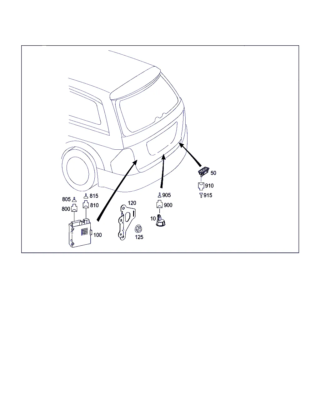 ДИСТАН. ЗАКРЫТИЕ ЗАДН. КРЫШКИ