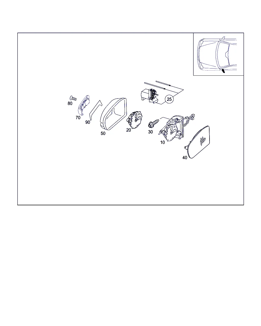 НАРУЖНОЕ ЗЕРКАЛО ЛЕВОЕ