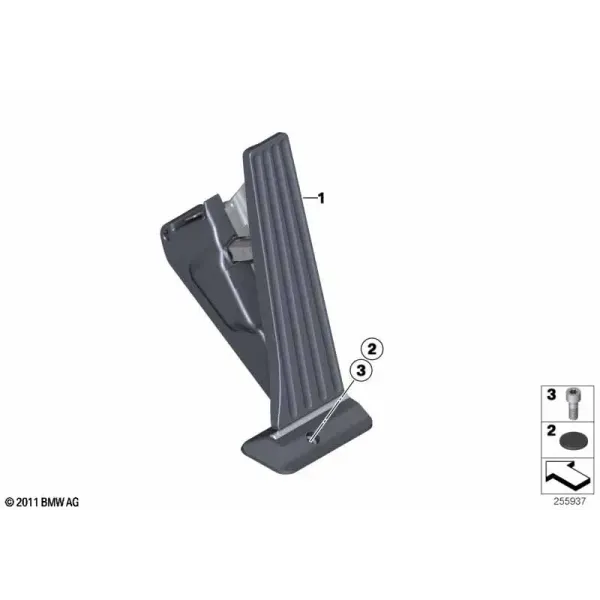 Модуль педали акселератора