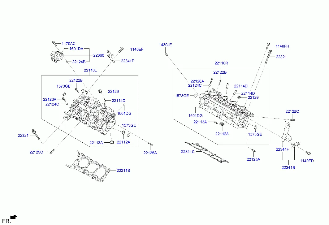 ГОЛОВКА БЛОКА ЦИЛИНДРОВ
