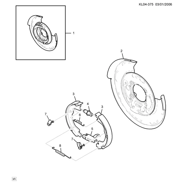 СТОЯН. ТОРМОЗ В СБОРЕ