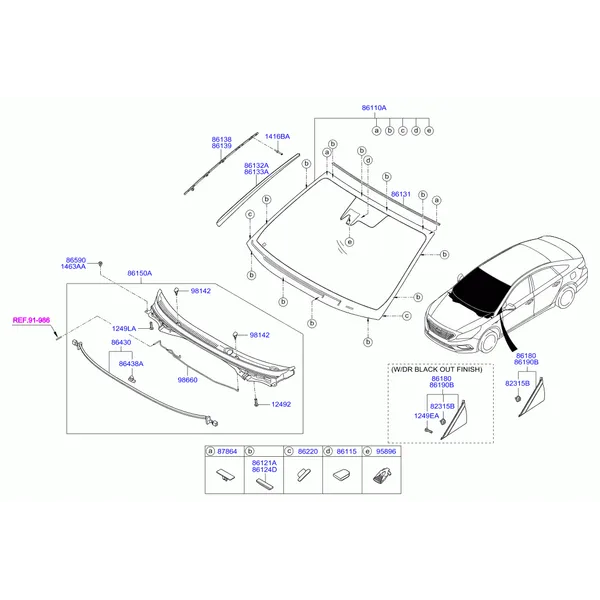ветровое стекло