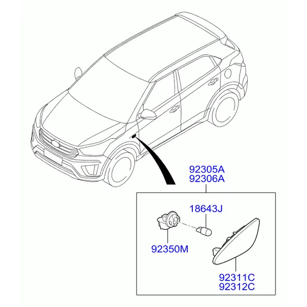 повторитель поворота