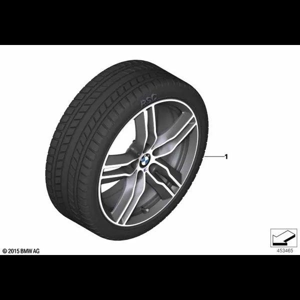 Spike/SC колесо в сб.зим. диз. 570M -18"