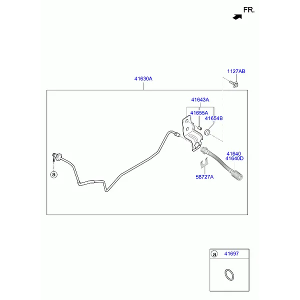 Главный цилиндр гидропривода сцепления