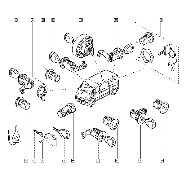 Цилиндр замка