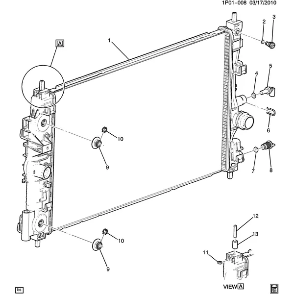 RADIATOR ASM (LUJ/1.4-9,LUW/1.8H)