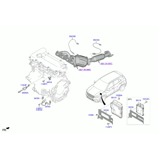 электронный блок управления двигателем