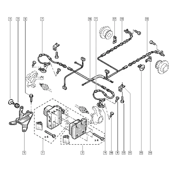 Антиблокировочная система тормозов (АБС)
