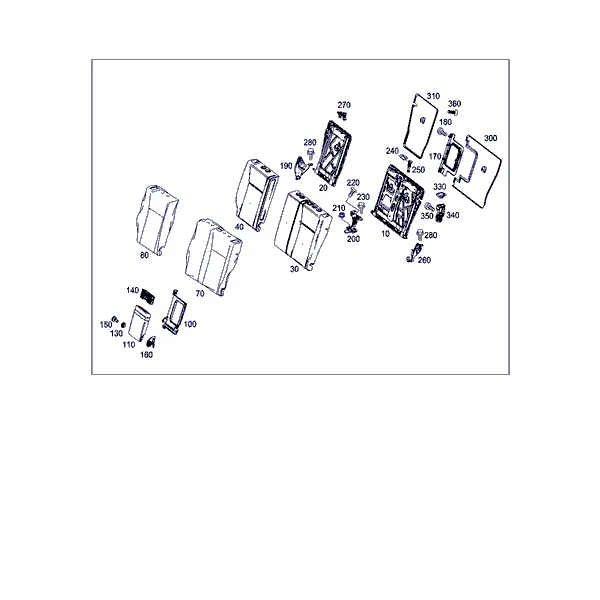 ЗАДНЯЯ СПИНКА ОТКИДНАЯ