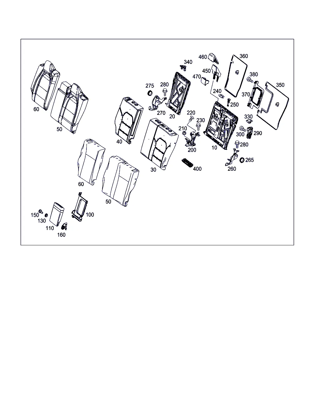ЗАДНЯЯ СПИНКА ОТКИДНАЯ