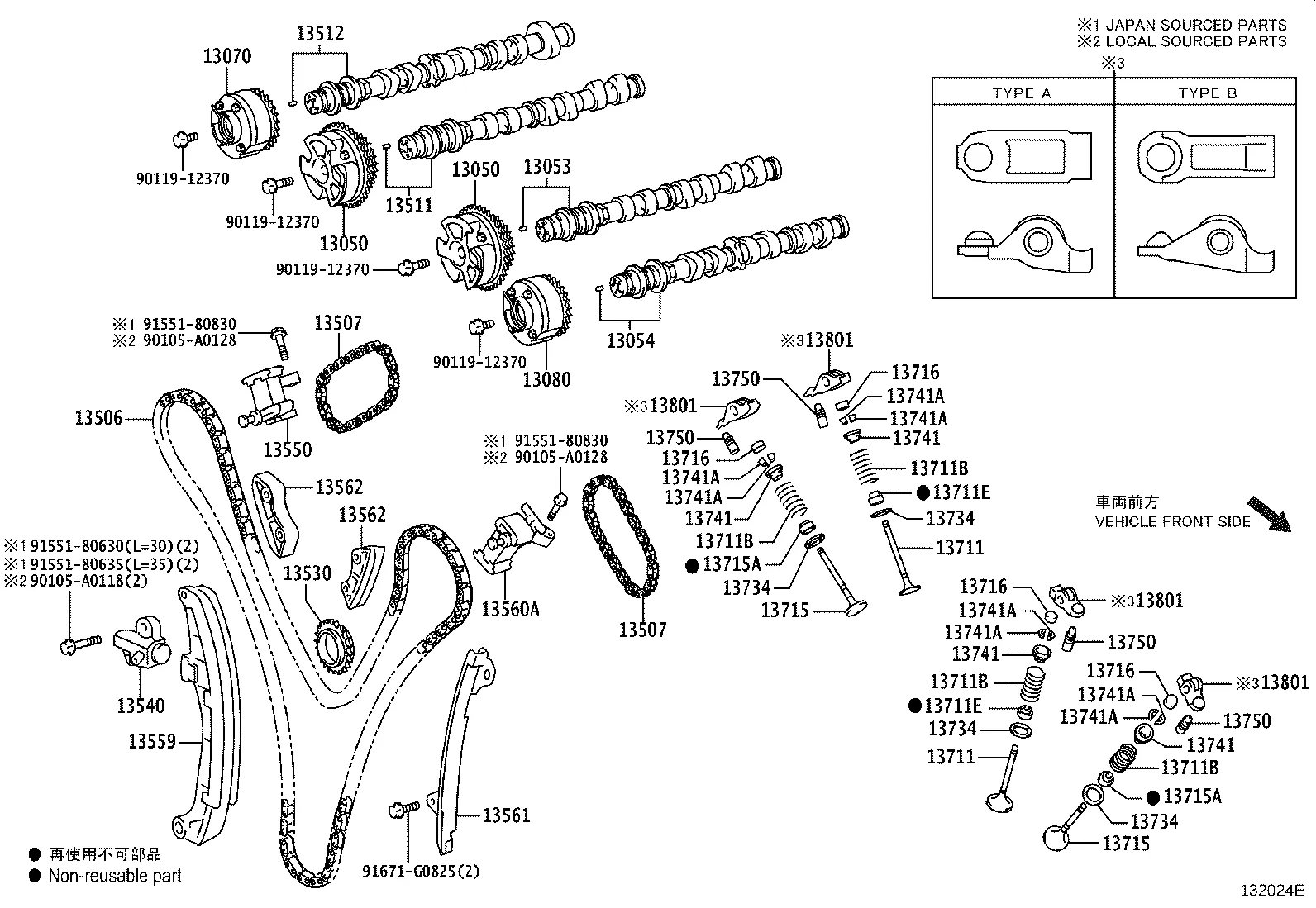 CAMSHAFT & VALVE