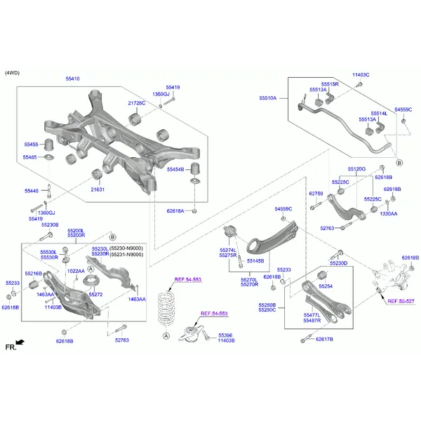 Рычаг задней подвески
