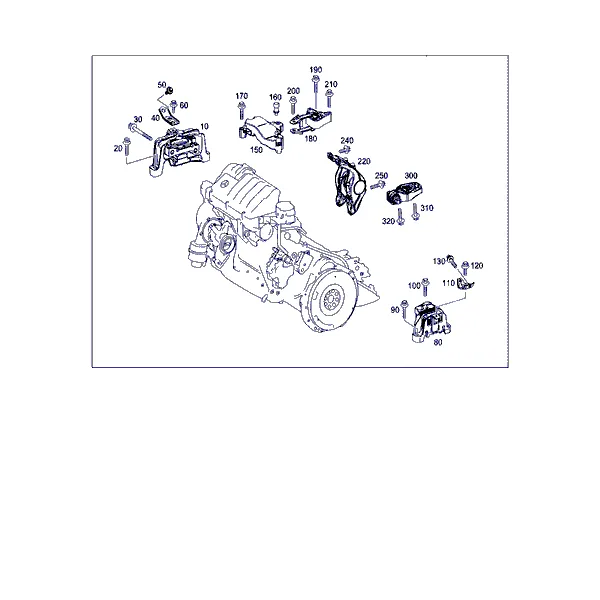 ПОДВЕСКА ДВИГАТЕЛЯ