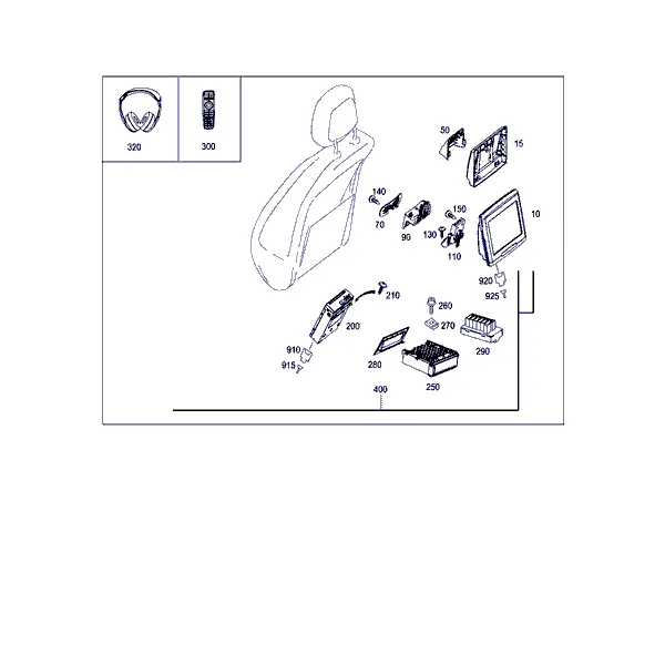 МУЛЬТИМЕДИЙНАЯ СИСТЕМА В ЗАДНЕЙ ЧАСТИ САЛОНА